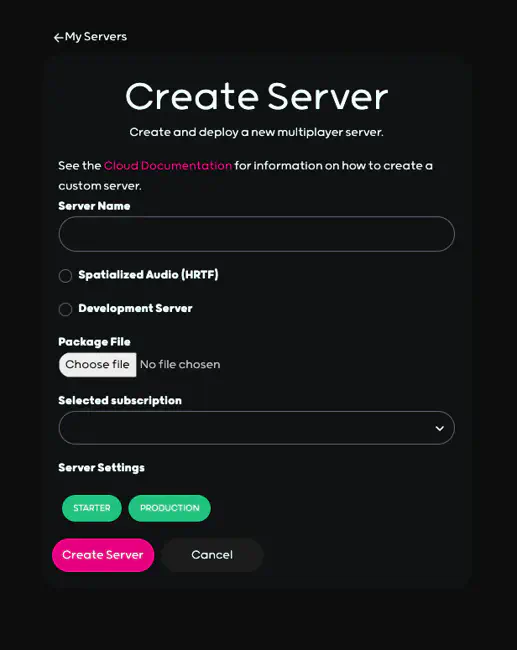 Multi-User Servers on Wonderland Cloud