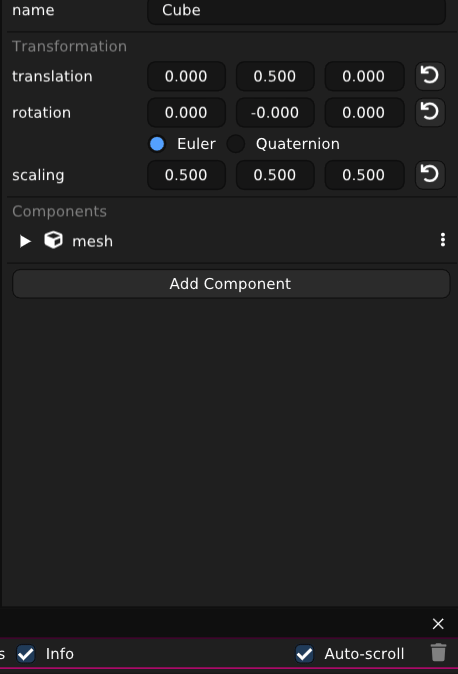 New UX for adding components